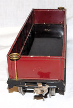 Load image into Gallery viewer, Lionel 212 Maroon Wine Gondola Standard Gauge Prewar Train var D 1920s-30s CLEAN!