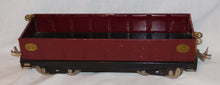 Load image into Gallery viewer, Lionel 212 Maroon Wine Gondola Standard Gauge Prewar Train var D 1920s-30s CLEAN!