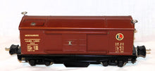 Load image into Gallery viewer, Lionel 3814 Operating Merchandise Boxcar COLOR DECAL version CLEAN Prewar O tuscan