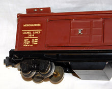 Load image into Gallery viewer, Lionel 3814 Operating Merchandise Boxcar COLOR DECAL version CLEAN Prewar O tuscan