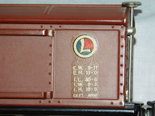 Load image into Gallery viewer, Lionel 3814 Operating Merchandise Boxcar COLOR DECAL version CLEAN Prewar O tuscan