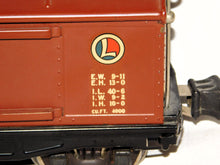 Load image into Gallery viewer, Lionel 3814 Operating Merchandise Boxcar COLOR DECAL version CLEAN Prewar O tuscan
