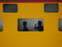 Load image into Gallery viewer, MTH MT 20- 6119 Union Pacific 2 Car 60' Painted Aluminum Sleeper Diner 1996 15"