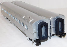 Load image into Gallery viewer, MTH 20-6689 Burlington 2 Car Add On Sleeper Diner 70' Streamlined Passenger Set O