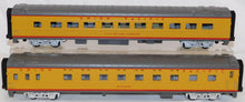 Load image into Gallery viewer, MTH 20-6638 Union Pacific 2 Car Add On Sleeper Diner 70' Streamlined Passenger Set