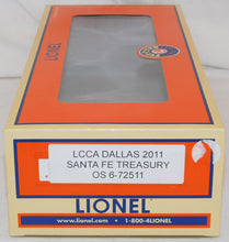Load image into Gallery viewer, Lionel 6-72511 Santa Fe Money Mint Car Uncatalogued LIMITED 2011 LCCA convention On site car O (Copy)