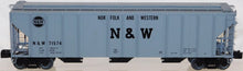 Load image into Gallery viewer, Lionel Trains 6-27150 Norfolk & Western N&W PS- 2CD 4427 Hopper #71574 C-8 boxed