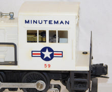 Load image into Gallery viewer, Lionel #59 US Air Force Minuteman Motorized Switcher Serviced Run All Struts Intact Postwar