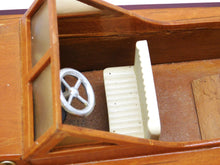 Load image into Gallery viewer, Boat VINTAGE Wooden Model Chris Craft Speed Boat 20" long 5" RARELY OFFERED