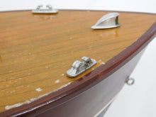 Load image into Gallery viewer, Boat VINTAGE Wooden Model Chris Craft Speed Boat 20" long 5" RARELY OFFERED