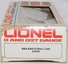 Load image into Gallery viewer, Lionel Trains 6-9359 NBA Basketball boxcar w/ Team STICKER SHEETS 1979 -80 boxed
