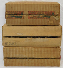 Load image into Gallery viewer, Lionel #347E BOXED Set w/ 8E Standard gauge passenger Set Olive 337 338 1920s Prewar