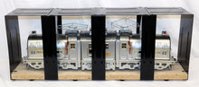 Load image into Gallery viewer, MTH Lionel Corporation BRUTE ENGINE & PASSENGER SET Zinc Chromate 11-2009-1 Standard Gauge