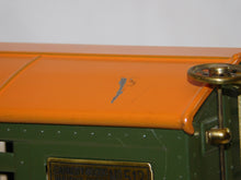 Load image into Gallery viewer, Prewar Lionel 513 Standard gauge Cattle Car GREEN / orange NICE REPAINT 1927-38