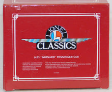 Load image into Gallery viewer, Lionel BARNARD 1423 Standard Gauge BLUE COMET PASSENGER CAR ADDON Classics 13425 (Copy)