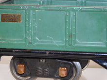Load image into Gallery viewer, Lionel 512 Peacock gondola Standard Gauge COPPER journals / brass 1932 Prewar