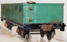 Load image into Gallery viewer, Lionel 512 Peacock gondola Standard Gauge COPPER journals / brass 1932 Prewar