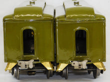 Load image into Gallery viewer, Lionel #347E BOXED Set w/ 8E Standard gauge passenger Set Olive 337 338 1920s Prewar