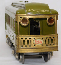 Load image into Gallery viewer, Lionel #347E BOXED Set w/ 8E Standard gauge passenger Set Olive 337 338 1920s Prewar