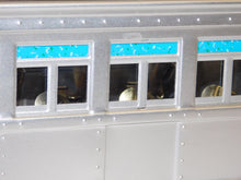 Load image into Gallery viewer, MTH Lionel Corporation BRUTE ENGINE & PASSENGER SET Zinc Chromate 11-2009-1 Standard Gauge