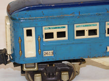 Load image into Gallery viewer, Lionel 194W Blue Comet Set Original Prewar O Gauge BLUE COMET STEAM ENGINE & PASSENGER SET C-6