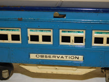Load image into Gallery viewer, Lionel 194W Blue Comet Set Original Prewar O Gauge BLUE COMET STEAM ENGINE & PASSENGER SET C-6