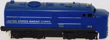 Load image into Gallery viewer, Lionel 212 USMC Alco Diesel Powered A Locomotive 1958-59 Runs Marine Corp postwr