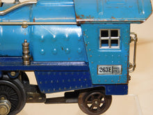 Load image into Gallery viewer, Lionel 194W Blue Comet Set Original Prewar O Gauge BLUE COMET STEAM ENGINE & PASSENGER SET C-6