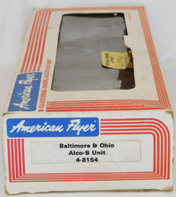 Load image into Gallery viewer, American Flyer 4-8154 Baltimore & Ohio B&O Alco PB B unit Diesel w/ electronic horn HARR #1 non-powered add-on