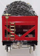 Load image into Gallery viewer, MTH 10-1100 Standard Gauge Tinplate Traditions Lionel 516 Red Hopper Nickel trim