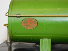 Load image into Gallery viewer, Lionel 215 Standard gauge Tank Car Pea Green Prewar Brass Plates Red Print latch