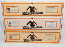 Load image into Gallery viewer, MTH Lionel Corporation BRUTE ENGINE & PASSENGER SET Zinc Chromate 11-2009-1 Standard Gauge
