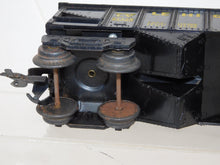 Load image into Gallery viewer, Marx 21429 Lehigh Valley Hopper Black w/ Yellow Print Tilt Couplers Postwar 50s