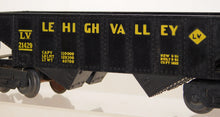 Load image into Gallery viewer, Marx 21429 Lehigh Valley Hopper Black w/ Yellow Print Tilt Couplers Postwar 50s