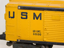 Load image into Gallery viewer, American Flyer #25056 USMC Rocket Launcher Set Div 37 w/ Boxcar & Flatcar CLEAN