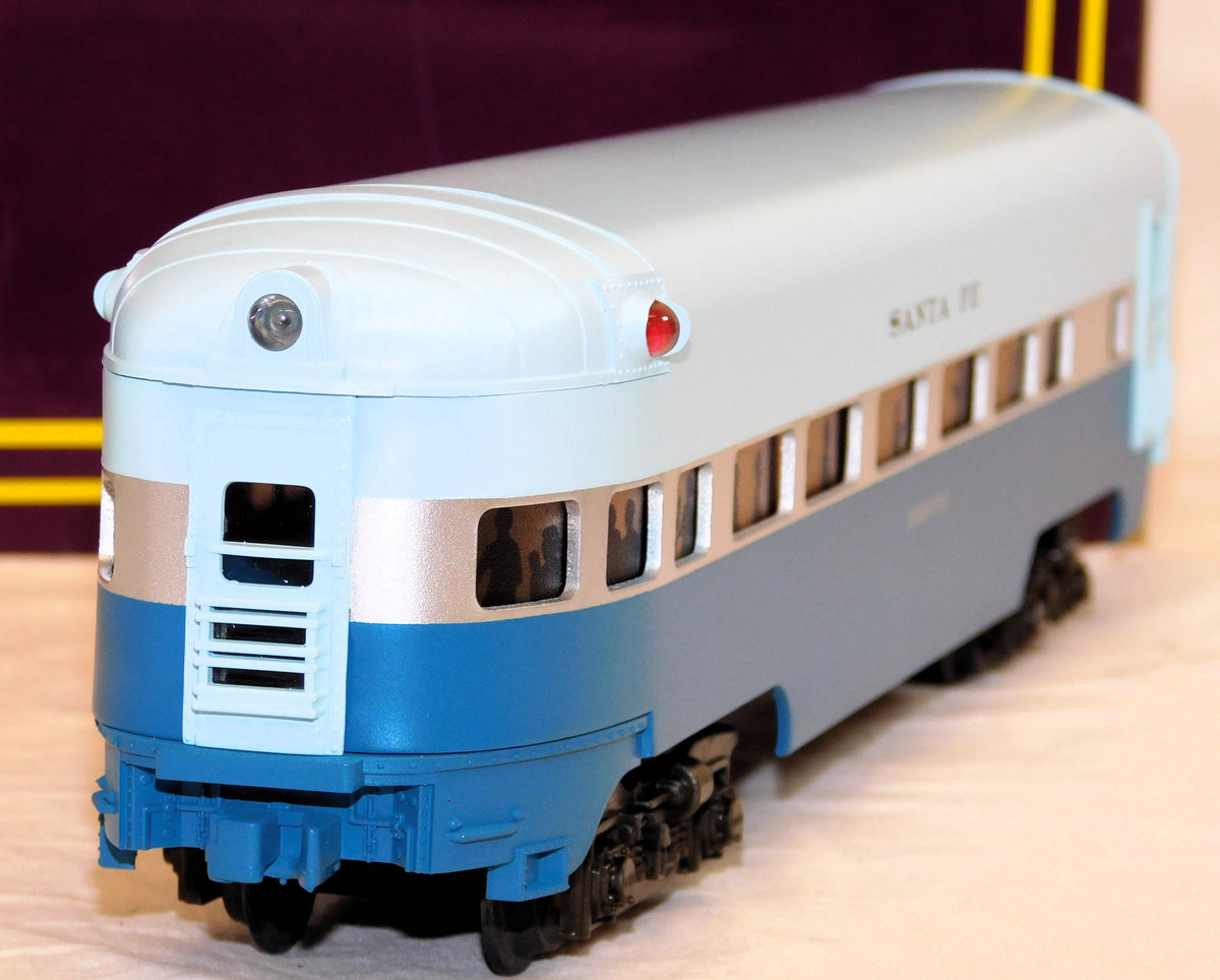 MTH 20-6018 Santa Fe Blue Goose 4-Car 60' Streamlined
