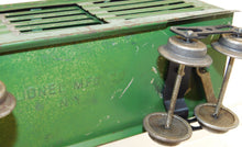 Load image into Gallery viewer, Lionel Manufacturing #13 Standard gauge MFG Co Cattle Car EARLY YELLOW PRIMER