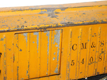 Load image into Gallery viewer, Prewar Lionel Manufacturing #114 Standard gauge MFG Co CM&SP boxcar Orange 54087