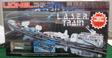 Load image into Gallery viewer, Lionel 6-1150 LASER Train Set Chrome Gas Diesel Space Military 1981-82 DC SEALED C-10