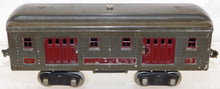Load image into Gallery viewer, Lionel Lines #332 RAILWAY MAIL Baggage Car Gray / Maroon Standard Gauge BOXED