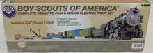 Load image into Gallery viewer, Lionel 6-30161 Boy Scouts of America Steam Freight Train Set no track/transformEr