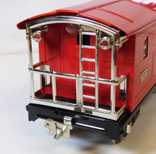 Load image into Gallery viewer, Lionel 11-30027 Red w/NIckel trim Illuminated Caboose Standard Gauge #517