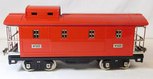 Load image into Gallery viewer, Lionel 11-30027 Red w/NIckel trim Illuminated Caboose Standard Gauge #517