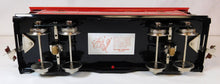 Load image into Gallery viewer, Lionel 11-30027 Red w/NIckel trim Illuminated Caboose Standard Gauge #517