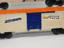 Load image into Gallery viewer, Lionel 6-11715 Lionel 90th Anniversary Set w/ Railsounds GP-9 +5 boxcars & bay window caboose