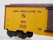 Load image into Gallery viewer, Lionel 3672 BOSCO Operating Box Car with cans Corn Products 1959-60 milk car O
