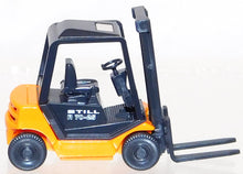 Load image into Gallery viewer, Vintage Wiking 663 01 14 FORKLIFT Gabelstapler 6630114 Orange 1/87 HO Scale NOS