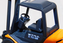 Load image into Gallery viewer, Vintage Wiking 663 01 14 FORKLIFT Gabelstapler 6630114 Orange 1/87 HO Scale NOS