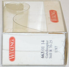 Load image into Gallery viewer, Vintage Wiking 663 01 14 FORKLIFT Gabelstapler 6630114 Orange 1/87 HO Scale NOS