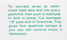 Load image into Gallery viewer, IHC 5115 Carnival Motor 12 volt DC power C10 New in package motorize your kit!